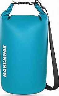 MARCHWAY Floating Waterproof Dry Bag Backpack 5L/10L/20L/30L/40L, Roll Top Sack Keeps Gear Dry for Kayaking, Rafting, Boating, Swimming, Camping, Hiking, Beach, Fishing product image
