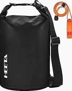 HEETA Waterproof Dry Bag for Women Men, 5L/10L/20L/30L/40L Roll Top Lightweight Dry Storage Bag Backpack with Emergency Whistle for Travel, Kayaking, Boating, Camping, Beach, Cruise Ship Essentials product image
