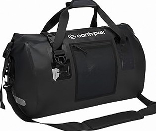 Earth Pak Waterproof Duffel Bag - Heavy Duty Motorcycle Dry Bag with Large Storage Space Perfect for Traveling, Camping, Kayaking, Fishing & Canoeing Bag 50L/70L/90L/120L Sizes product image