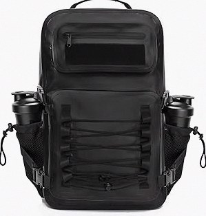 Dry Bag Waterproof Backpack 30L Tactical Backpack for Kayaking Hiking Boating Paddle Boarding Fishing Travel Camping Beach Floating Dry Bag for Men Women (Black) product image