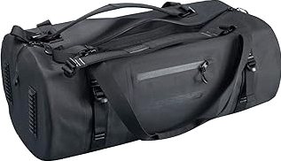 LEGEND Arctic 50 Dry Waterproof Black Duffel Bag - Large 3000 cu in /50 Litre Capacity - TPU Design for Kayaking, Boating, Weekenders, Hiking or Gym - Foldable for Travel - 50 L product image
