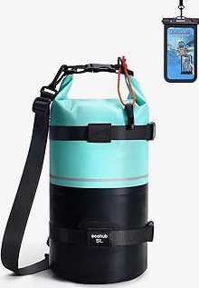 ECOHUB Waterproof Dry Bag for Women Men, 5L/10L/20L Roll Top Lightweight Dry Storage Bag Backpack for Travel Kayaking Hiking Floating with Waterproof Phone Case product image