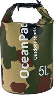 Dry Bag Waterproof 5L/10L/20L, Camo Design, Roll Top Lightweight dry bags for FLoating, Boating, Kayaking, Camping, Beach，Paddle boarding Accessories product image