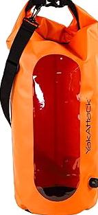 YakAttack 20L Roll-Top Waterproof Dry Bag with Air Valve | Durable & Water Resistant | Compact Storage | Remove Trapped Air | Additional Buoyancy | Dry Bag for Kayaking, Hiking, Boating & Camping product image
