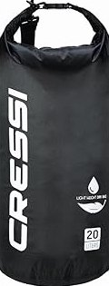 Cressi Waterproof Dry Teck Bags with Long Adjustable Shoulder Strap for Diving, Boating, Kayaking, Fishing, Rafting, Swimming, Camping and Snowboarding product image